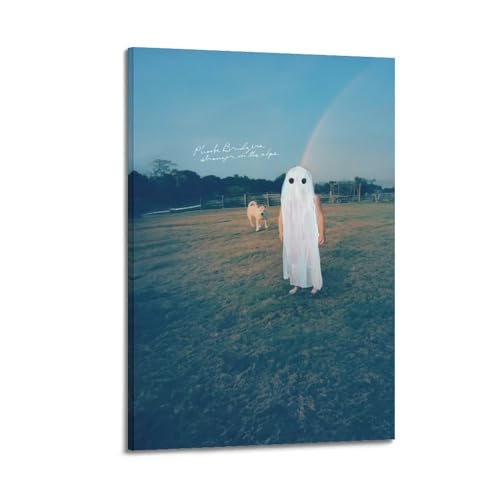 ZaMouss Phoebe Bridgers Albumcover "Stranger in The Alps" Poster, dekorativ, gerahmt, Leinwandposter, Wandkunst, Raumdekoration, modernes ästhetisches Poster, 60 x 90 cm, schwarzer Rahmen ZaMouss Phoebe Bridgers Albumcover "Stranger in The Alps" Poster, dekorativ, gerahmt, Leinwandposter, Wandkunst, Raumdekoration, modernes ästhetisches Poster, 60 x 90 cm, schwarzer Rahmen von ZaMouss