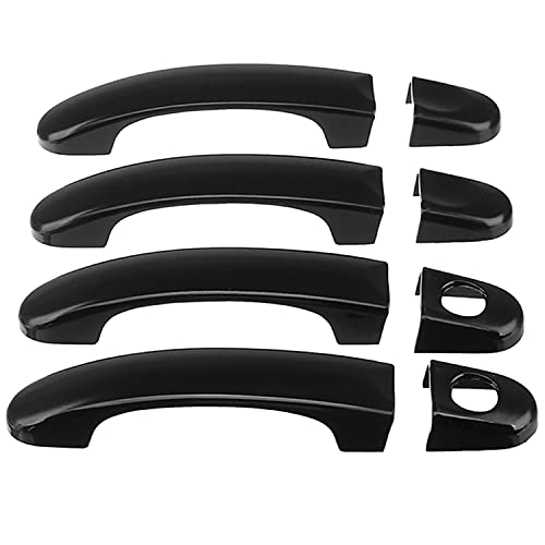 Jufjsfy 8 StüCk Set ABS Chrom TüR Abdeckungen Zierleiste für Transporter T5 T6 Van 2003-2015 Schwarz GläNzend Jufjsfy 8 StüCk Set ABS Chrom TüR Abdeckungen Zierleiste für Transporter T5 T6 Van 2003-2015 Schwarz GläNzend von Zabapure