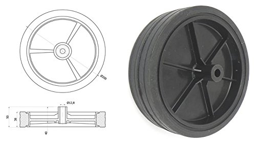 Zabi Räder für mähmaschinen Mäher/Räder für rasenmäher d = 200 mm Gleitlager Zabi Räder für mähmaschinen Mäher/Räder für rasenmäher d = 200 mm Gleitlager von PGONA