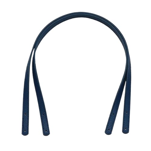 ZacLAy 2 Stück 57Cm Lederband Für Taschengriffe Damen DIY Ersatztaschenzubehör, Navy blau, Einheitsgröße von ZacLAy