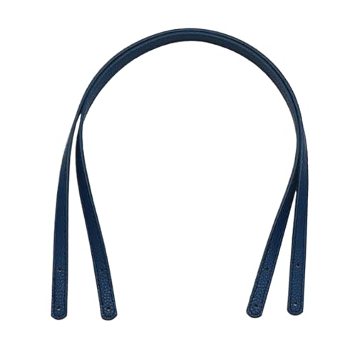 2 Stück 57Cm Lederband Für Taschengriffe Damen Diy Ersatztaschenzubehör, Navy blau, Einheitsgröße von ZacLAy