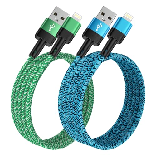iPhone Ladekabel Apple MFi Zertifiziert,USB Lightning Kabel [2Pack 2.75M+1.83M] USB iPhone Kabel iPhone Lightning Ladekabel Schnellladekabel für Apple iPhone 14 13 12 11 Pro Max/XS/8/7/6/5/SE,i Pad von Zacenei