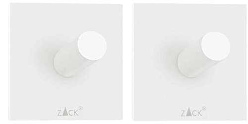 ZACK Duplo Handtuchhaken 4,2 x 4,2 cm Weiß von ZACK