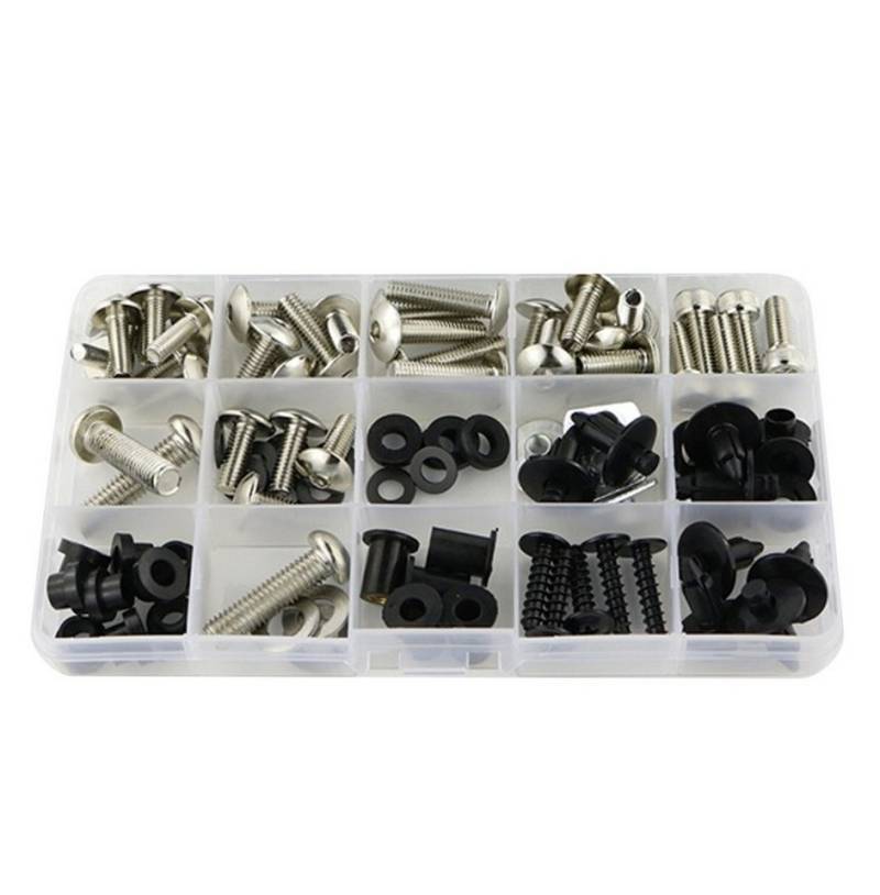 Zaddox Schrauben-Set Verkleidungsschrauben Set für Suzuki SV 1000 / SV 650 03-08 Karosserie von Zaddox