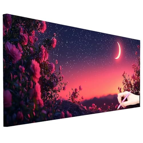 Diamond Painting Erwachsene Groß XXL 150x60cm Diamond Painting Landschaft Bilder Bastelset Rosen Diamant Kunst Malerei Set DIY Diamant Stickerei Kreuzstich Set Geschenke für Frauen Herbst Deko N-00 Diamond Painting Erwachsene Groß XXL 150x60cm Diamond Painting Landschaft Bilder Bastelset Rosen Diamant Kunst Malerei Set DIY Diamant Stickerei Kreuzstich Set Geschenke für Frauen Herbst Deko N-00 von ZaeMynnu