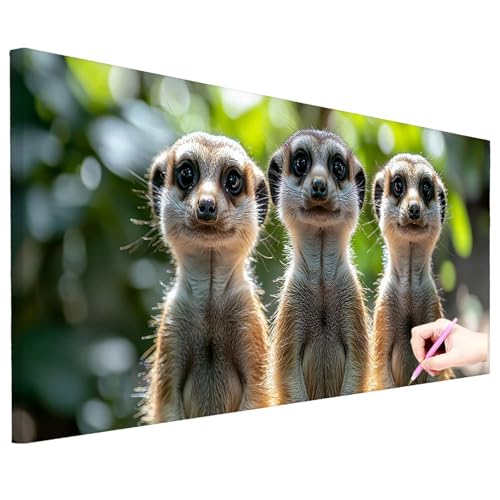 Diamond Painting XXL 100x40cm Diamant Painting Bilder Tiere Set Erwachsene Niedlich Diamond Art Kreativ Set für Erwachsene Diamant Malerei Strass Kreuzstich Deko Wohnzimmer Geschenke für Frauen N-84 Diamond Painting XXL 100x40cm Diamant Painting Bilder Tiere Set Erwachsene Niedlich Diamond Art Kreativ Set für Erwachsene Diamant Malerei Strass Kreuzstich Deko Wohnzimmer Geschenke für Frauen N-84 von ZaeMynnu