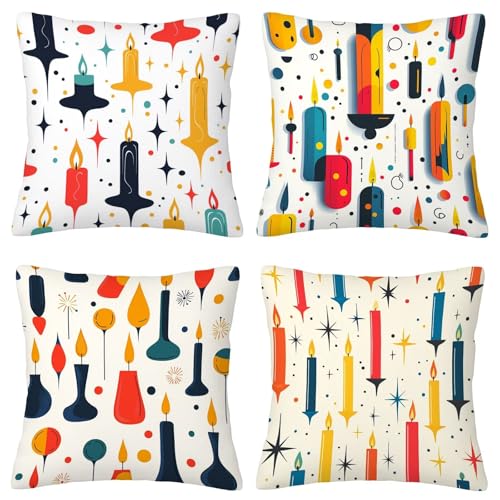 Kissenbezug 30x30 Bunt Sofakissen Kissenbezug Abstrakt 4er Set Deko Wohnzimmer Dekokissen Samt Kissenbezüge Zierkissen Kissenhüllen Couchkissen Kopfkissenbezug Halloween Deko Geschenke für Frauen A-07 Kissenbezug 30x30 Bunt Sofakissen Kissenbezug Abstrakt 4er Set Deko Wohnzimmer Dekokissen Samt Kissenbezüge Zierkissen Kissenhüllen Couchkissen Kopfkissenbezug Halloween Deko Geschenke für Frauen A-07 von ZaeMynnu