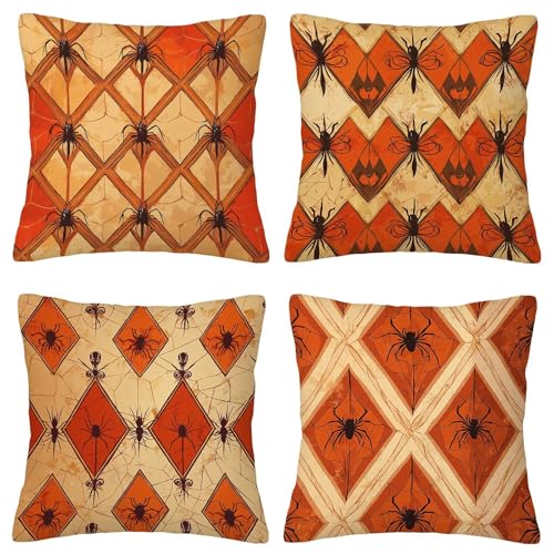 Kissenbezug 55x55 4er Set Kissenbezug Orange Deko Kissen Abstrakt Kissenbezüge Zierkissen Deko Wohnzimmer Sofa Kissen Kissenhüllen Samt Dekokissen Kissenhülle Weihnachtsdeko Geschenke für Frauen A-10 Kissenbezug 55x55 4er Set Kissenbezug Orange Deko Kissen Abstrakt Kissenbezüge Zierkissen Deko Wohnzimmer Sofa Kissen Kissenhüllen Samt Dekokissen Kissenhülle Weihnachtsdeko Geschenke für Frauen A-10 von ZaeMynnu
