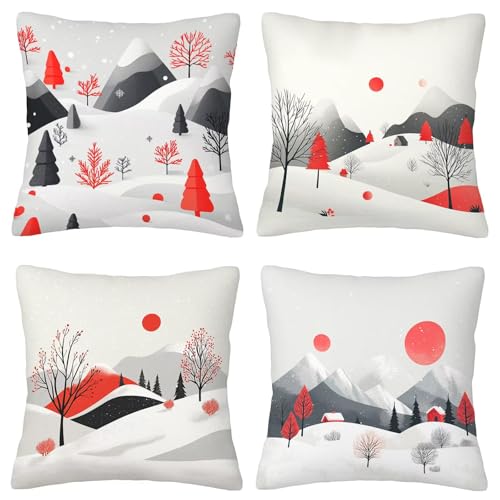 Kissenbezug 55x55 Winter Sofakissen Kissenbezug Abstrakt 4er Set Deko Wohnzimmer Dekokissen Samt Kissenbezüge Zierkissen Kissenhüllen Couchkissen Kopfkissenbezug für Halloween Deko Geschenke E-97 Kissenbezug 55x55 Winter Sofakissen Kissenbezug Abstrakt 4er Set Deko Wohnzimmer Dekokissen Samt Kissenbezüge Zierkissen Kissenhüllen Couchkissen Kopfkissenbezug für Halloween Deko Geschenke E-97 von ZaeMynnu
