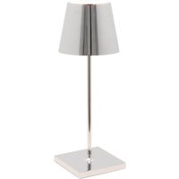 Zafferano AiLati Poldina Mini Pro LED Akkuleuchte Chrom glänzend von Zafferano AiLati