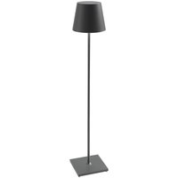 Zafferano AiLati Poldina XXL Pro LED Akkutisch- / Stehleuchte dunkelgrau von Zafferano AiLati