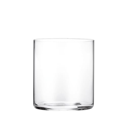 Zafferano Chiaro di Luna - Tumbler Glas Klar, Höhe 87 mm, Durchmesser 77 mm, Fassungsvermögen 37 cl - Set 6 Stück von Zafferano