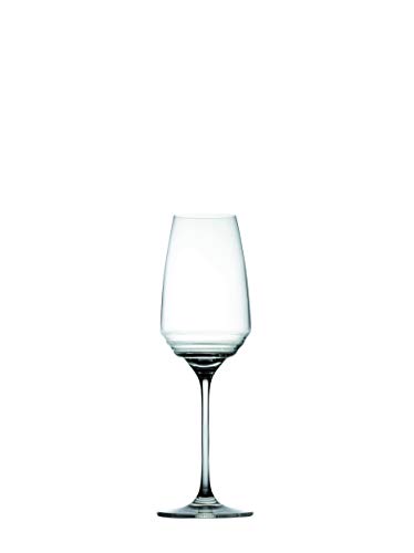 Zafferano Esperienze Glasflöte, Weinverkostungs-Set, Hergestellt aus Kristallglas, cl 38 h 245mm d 76mm Set 6 Stück ZAFESPCAL38CL6-CL von Zafferano