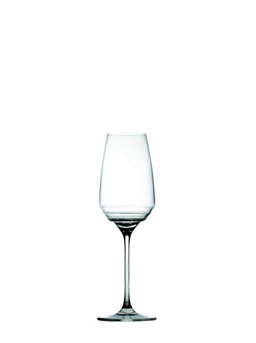 Zafferano Esperienze - Glasflöte, Weinverkostungs-Set, Hergestellt aus Kristallglas, cl 38 h 245mm d 76mm - Set 6 Stück von Zafferano