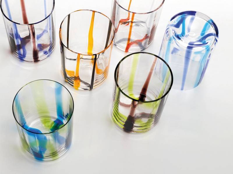 Zafferano Gläser-Set Tirache Bunter Mischkarton, 6-teiliges Set von Zafferano
