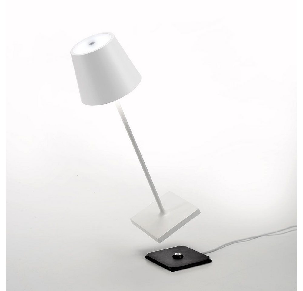 Zafferano LED Tischleuchte POLDINA PRO BLACK schwarz, Ø11x38cm Zafferano LED Tischleuchte POLDINA PRO BLACK schwarz, Ø11x38cm von Zafferano