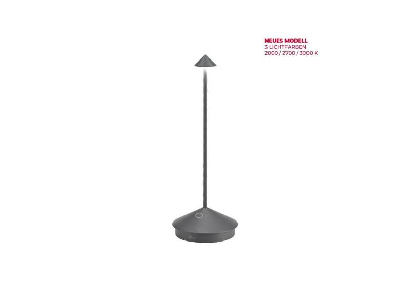 Zafferano LED Tischleuchte Pina Pro: Neue Version, LED fest integriert, 2200K (gemütlich warmweiß), 2700K (warmweiß), 3000K (Neutralweiß), Für den Innen und Außenbereich geeignet von Zafferano