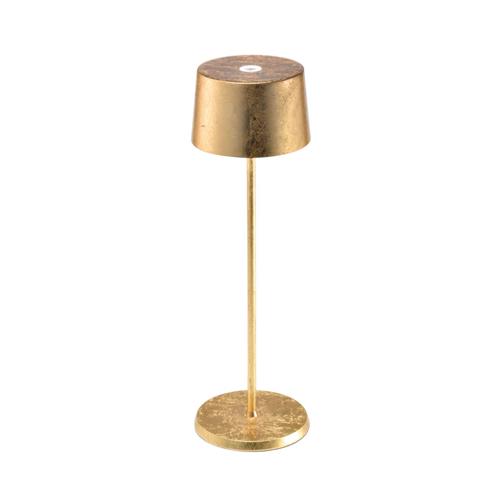 Zafferano Olivia 3K Akku-Tischlampe gold Zafferano Olivia 3K Akku-Tischlampe gold von Zafferano