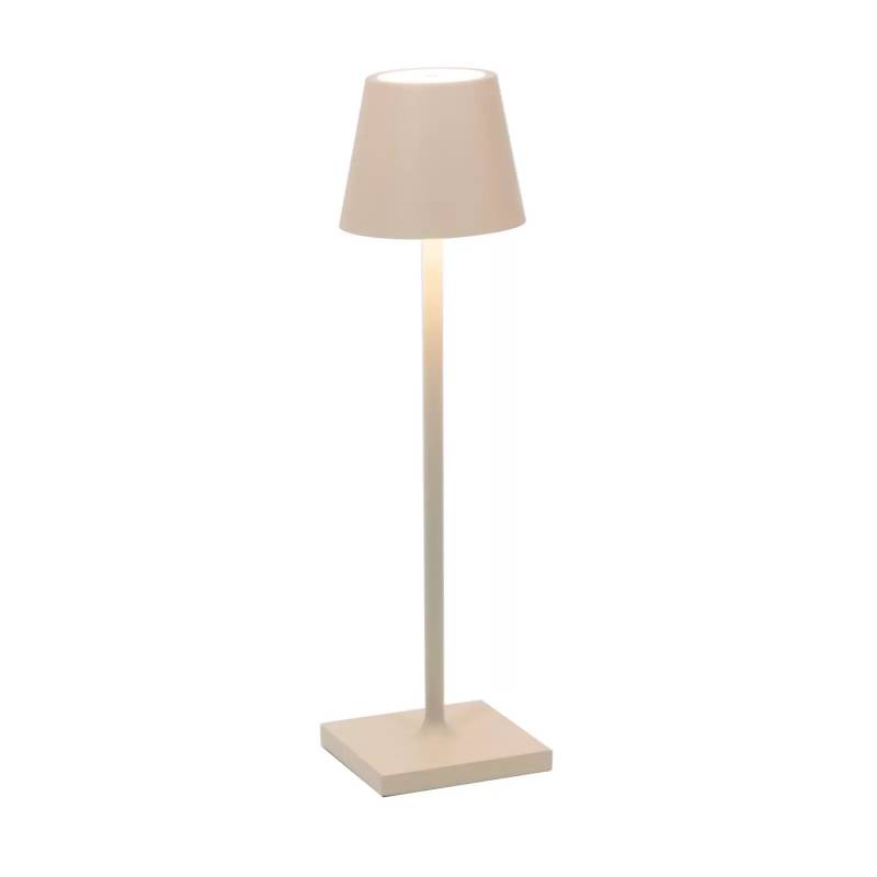 Zafferano Poldina Micro Akkulampe Ip65 Sand Stehlampe Stehleuchte Lampe Leuchte B-Ware von Zafferano
