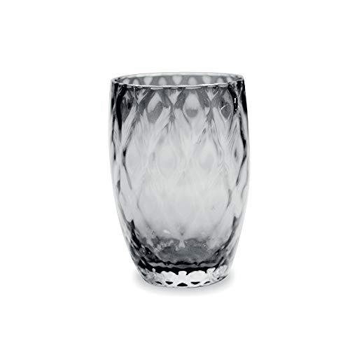 Zafferano Set 6 Losanghe Tumbler Wasserglas grau von Zafferano