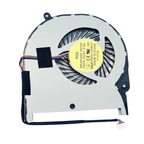 ZAHARA 5 V CPU-Lüfter, Ventilator, für Toshiba E45W-C FGFN 5 V DFS31105MC0T CPU, Laptop, Kühlpad von Zahara