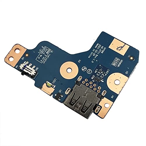 Zahara Micro USB Jack Platine für Lenovo Legion 5-15ITH6H 82JH 5C50S25209 NS-D711 USB Board/USB c Breakout Board von Zahara