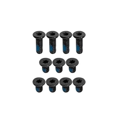 ZAHARA Laptop-Gehäuseschrauben-Set für ASUS Zenbook S 13 OLED UX5304 UX5304MA UX5304VA schwarze Untergehäuse Laptop-Schrauben (11 Stück/1 Set 4 lang, 7 kurz) von Zahara