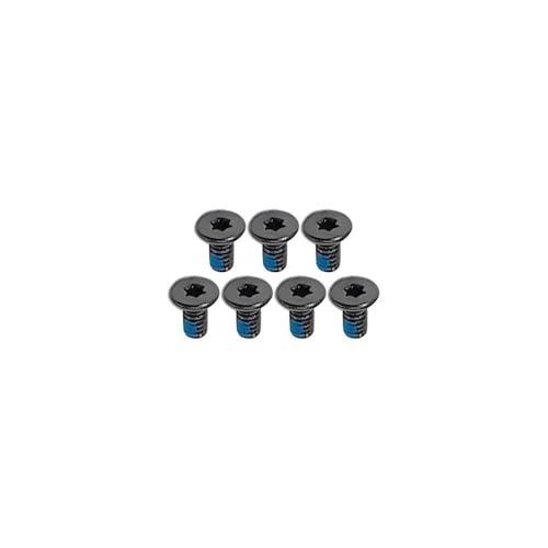 ZAHARA Laptop-Schrauben-Set, 7 Stück/1 Set mit Schrauben und Rahmen, Befestigung für Lenovo Ideapad 5 Pro-14ITL6 82L3 Ideapad 5 Pro-14ACN6 82L7, Schwarz, Unterteil von Zahara