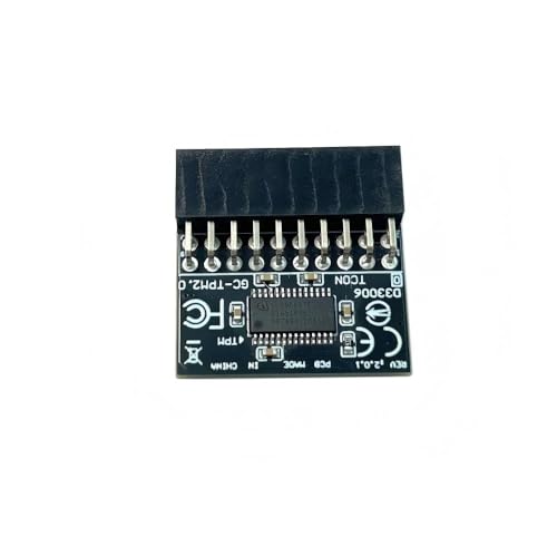 ZAHARA TPM 2.0 LPC SPI Modul 20 Pin Sicherheitskarte für Remote Verschlüsselung Zubehör für Gigabyte Motherboard AX370 A320 A320M AB350 AB350M GA-AX370M-DS3H GA-AX370-Gaming K3 ZAHARA TPM 2.0 LPC SPI Modul 20 Pin Sicherheitskarte für Remote Verschlüsselung Zubehör für Gigabyte Motherboard AX370 A320 A320M AB350 AB350M GA-AX370M-DS3H GA-AX370-Gaming K3 von Zahara
