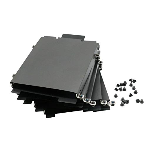Zahara 5 x Festplattenhalterung mit Schrauben für HP EliteBook 820 840 845 848 850 855 G3 G4 von Zahara