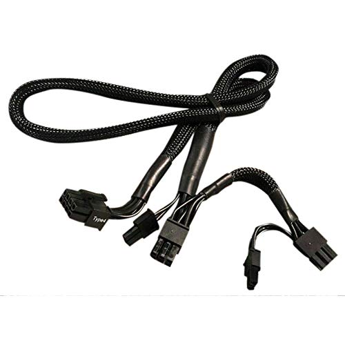 ZAHARA 8 Pin auf Dual 8 Pin VGA Netzkabel für C-ORSAIR HX750I HX850I HX1000I HX1200I Double 8 Stromkabel von Zahara
