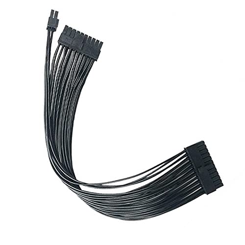 Zahara Stromkabel für ATX 24 Pin auf 20 + 4 Pin PSU 20 Pin Stecker umgewandelt auf 24 Pin von Zahara