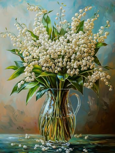 Diamond Painting Blume, DIY Anlage Diamond Painting Eckige Steine Set Erwachsene, 5D Kreuzstich Stickerei Diamant Malerei, Mosaikherstellung Basteln Erwachsene Bilder, Zur Haus Wanddeko 30x40cm F-26 Diamond Painting Blume, DIY Anlage Diamond Painting Eckige Steine Set Erwachsene, 5D Kreuzstich Stickerei Diamant Malerei, Mosaikherstellung Basteln Erwachsene Bilder, Zur Haus Wanddeko 30x40cm F-26 von Zahnngxp