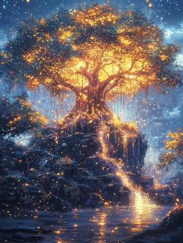 Diamond Painting Eckige Steine Baum Des Lebens 50x70cm, 5D Traum Diamant Painting Bilder Erwachsene Set, DIY Kreuzstich Stickerei Mosaikherstellung Bastelset Erwachsene, Zur Weihnachten Deko Wand G-91 Diamond Painting Eckige Steine Baum Des Lebens 50x70cm, 5D Traum Diamant Painting Bilder Erwachsene Set, DIY Kreuzstich Stickerei Mosaikherstellung Bastelset Erwachsene, Zur Weihnachten Deko Wand G-91 von Zahnngxp