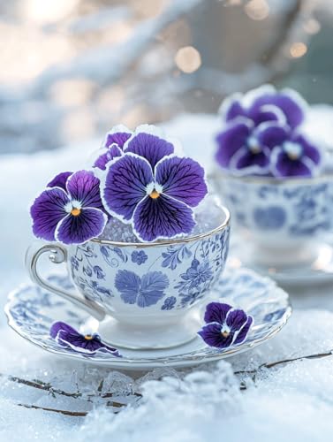Diamond Painting Eckige Steine Blume 40x50cm, 5D Tasse Diamant Painting Bilder Erwachsene Set, DIY Kreuzstich Stickerei Mosaikherstellung Bastelset Erwachsene, Zur Weihnachten Deko Wand Geschenk H-69 Diamond Painting Eckige Steine Blume 40x50cm, 5D Tasse Diamant Painting Bilder Erwachsene Set, DIY Kreuzstich Stickerei Mosaikherstellung Bastelset Erwachsene, Zur Weihnachten Deko Wand Geschenk H-69 von Zahnngxp