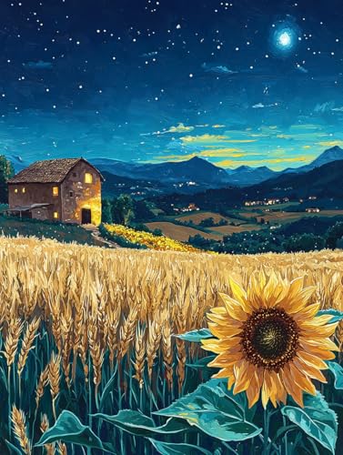 Diamond Painting Eckige Steine Sonnenblume 30x40cm, 5D Anlage Diamant Painting Bilder Erwachsene Set, DIY Kreuzstich Stickerei Mosaikherstellung Bastelset Erwachsene, Zur Weihnachten Deko Wand G-99 Diamond Painting Eckige Steine Sonnenblume 30x40cm, 5D Anlage Diamant Painting Bilder Erwachsene Set, DIY Kreuzstich Stickerei Mosaikherstellung Bastelset Erwachsene, Zur Weihnachten Deko Wand G-99 von Zahnngxp
