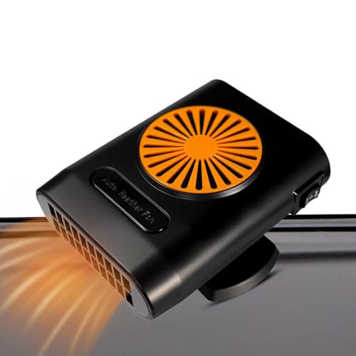 Zahoken Autoheizer | 12V/24V Fahrzeugheizung & Entfroster | 360 Grad Dreh Heizlüfter Entnebelung Für Armaturenbrett Sicheres Fahren Zahoken Autoheizer | 12V/24V Fahrzeugheizung & Entfroster | 360 Grad Dreh Heizlüfter Entnebelung Für Armaturenbrett Sicheres Fahren von Zahoken