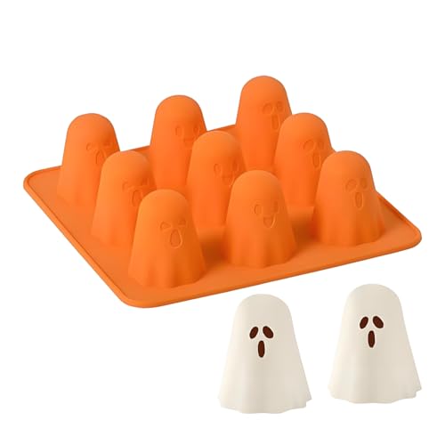 Zahoken Geisterformen Silikon - Feiertag Formen - Silikonform Für Kaltgetränke Seife Backen Kreativhandwerk Veranstaltungscatering Hausbäcker Halloween 3D Zahoken Geisterformen Silikon - Feiertag Formen - Silikonform Für Kaltgetränke Seife Backen Kreativhandwerk Veranstaltungscatering Hausbäcker Halloween 3D von Zahoken