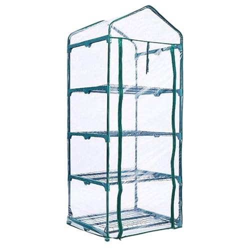 Zahoken Gewächshausabdeckung Für Hochbeet - PVC Gewächshaus Abdeckung Für Pflanzen - UV-Beständige Schutzabdeckung Für Terrasse Garten Zahoken Gewächshausabdeckung Für Hochbeet - PVC Gewächshaus Abdeckung Für Pflanzen - UV-Beständige Schutzabdeckung Für Terrasse Garten von Zahoken