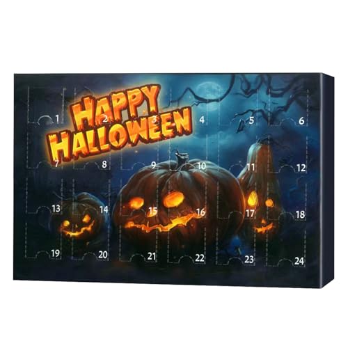 Zahoken Gruseliger Countdown Kalender | Horror Sammlerstücke Adventskalender für Halloween,24-Tage Countdown-Kalender Mit Kleinen Figuren Für Kamin Schreibtisch Kaminsims Fensterbank Zuhause Party Zahoken Gruseliger Countdown Kalender | Horror Sammlerstücke Adventskalender für Halloween,24-Tage Countdown-Kalender Mit Kleinen Figuren Für Kamin Schreibtisch Kaminsims Fensterbank Zuhause Party von Zahoken
