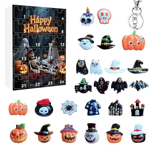 Zahoken Halloween Kalender - Countdown zu Halloween Dekoration,Grusel Sammelfiguren Puppen Spielzeug Für Kinder Jugendliche Party Zuhause Dekoration Zahoken Halloween Kalender - Countdown zu Halloween Dekoration,Grusel Sammelfiguren Puppen Spielzeug Für Kinder Jugendliche Party Zuhause Dekoration von Zahoken