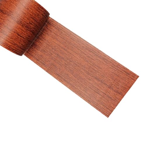 Zahoken Holzdekor Tape Rolle - Holzmaserung Klebeband - Wasserdichte Renovierung Folie 5.5 cm Breit 4.5 m Lang zum Abdecken von Wänden Schubladen Regalen Küchenschränken von Zahoken
