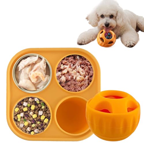 Zahoken Hundeleckerli Spielzeug - Hund Bereicherung Spielzeug Leckerball - Futterbehälter Haustier Zubehör Für Welpe Klein Mittel Groß Bewegung Zahnen Training Langeweile Bereicherung Zahoken Hundeleckerli Spielzeug - Hund Bereicherung Spielzeug Leckerball - Futterbehälter Haustier Zubehör Für Welpe Klein Mittel Groß Bewegung Zahnen Training Langeweile Bereicherung von Zahoken