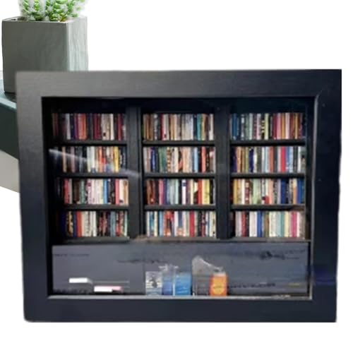 Zahoken Mini Bücherregal Möbel - Mini Bücherregal Dekoration Fidget Spielzeug,Beruhigende Holz Dekofigur Für Kinder Jugendliche Erwachsene Studenten Buchliebhaber Zahoken Mini Bücherregal Möbel - Mini Bücherregal Dekoration Fidget Spielzeug,Beruhigende Holz Dekofigur Für Kinder Jugendliche Erwachsene Studenten Buchliebhaber von Zahoken