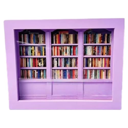 Zahoken Miniatur BücherDeko, Miniatur Bibliothek Möbel BücherDeko, Beruhigender Begleiter Wohnaccessoire Holz Deko für Schreibtisch Nachttisch Arbeitszimmer Zahoken Miniatur BücherDeko, Miniatur Bibliothek Möbel BücherDeko, Beruhigender Begleiter Wohnaccessoire Holz Deko für Schreibtisch Nachttisch Arbeitszimmer von Zahoken