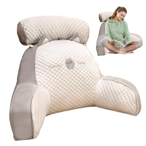 Zahoken Rückenlehnen zum Sitzen im Bett – Lesebettkissen | Stuhlkissen mit Armlehnen – ideal zum Sitzen, Arbeiten am Laptop, Spielen, Fernsehen Zahoken Rückenlehnen zum Sitzen im Bett – Lesebettkissen | Stuhlkissen mit Armlehnen – ideal zum Sitzen, Arbeiten am Laptop, Spielen, Fernsehen von Zahoken