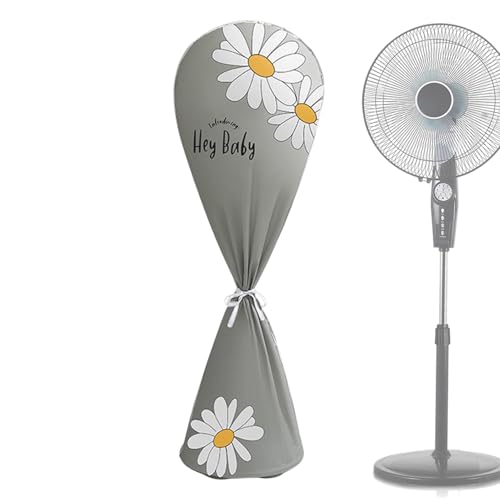 Zahoken Staubdichte Lüfterabdeckung, Ventilator Staubabdeckung, Abdeckung Für Bodenventilatoren, Elektrische Lüfterhülle, Schutzhülle, Lüfterschutz Für Den Innen- Und Waschbar von Zahoken
