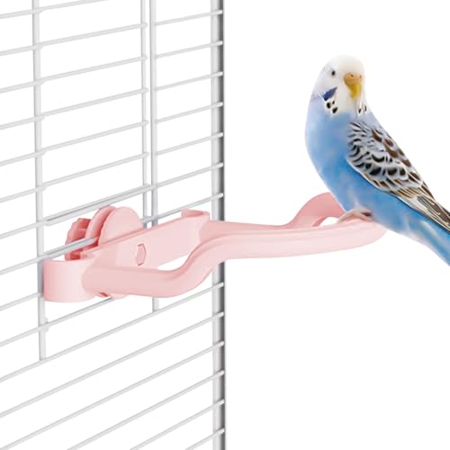 Zahoken Vogelsitzstangen für Papageien, Vogelsitzstangen für Sittiche, stehend, wasserdichter Ständer, Haustierzubehör für Nymphensittiche, Sittiche, Sittiche, Finken, Ara, kleine und mittelgroße von Zahoken