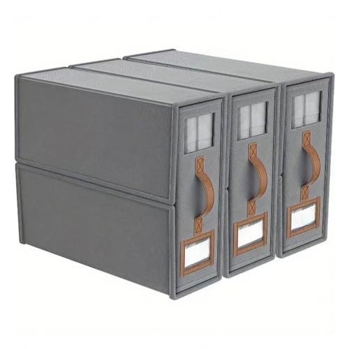ZaiZaiSMao Bettwäsche Organizer Faltbarer, Organizer Bettwäsche mit klarem Fenster und Griff Bettzeug Aufbewahrung für Bettdecken Kleidung Decke,gray-3pack ZaiZaiSMao Bettwäsche Organizer Faltbarer, Organizer Bettwäsche mit klarem Fenster und Griff Bettzeug Aufbewahrung für Bettdecken Kleidung Decke,gray-3pack von ZaiZaiSMao