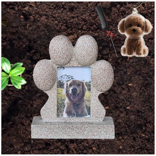 ZaiZaiSMao Gedenkstein Katze mit Tierhaar Erinnerung, Andenken Katze mit Tierhaarsammler und Fotodisplay Grabstein Hund für Katze Trauer Geschenk,Gold-A ZaiZaiSMao Gedenkstein Katze mit Tierhaar Erinnerung, Andenken Katze mit Tierhaarsammler und Fotodisplay Grabstein Hund für Katze Trauer Geschenk,Gold-A von ZaiZaiSMao